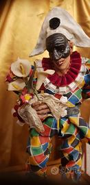 Arlecchino maschera napoletana 