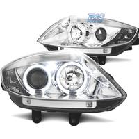 FARI BMW Z4 E85 03-09 ANGEL EYES FONDO CROMATO