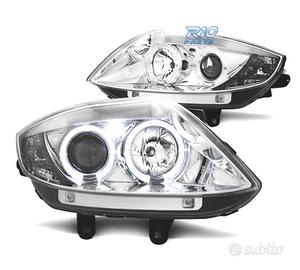 FARI BMW Z4 E85 03-09 ANGEL EYES FONDO CROMATO