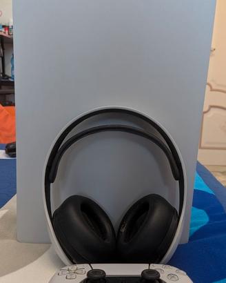 Playstation 5 + Sony Pulse + Dualsense + giochi