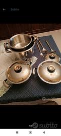 Servizio pentole inox 18/10