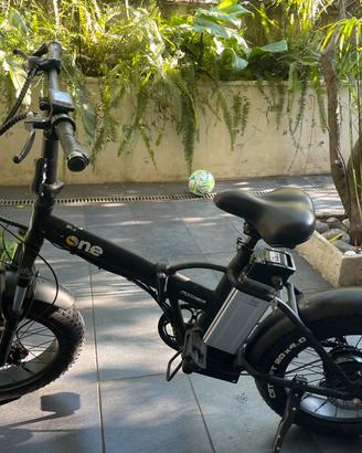 Bici elettrica pieghevole fat bike the ONE