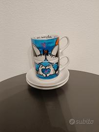 Tazzine caffè Minnie e Topolino Egan