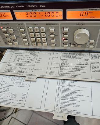Generatore di segnale Rohde & Schwarz SMG 