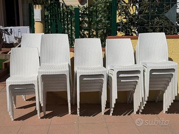 Sedie in poliprolipene