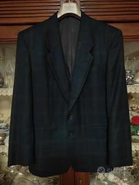 Blazer 50 Made in Italy Marco Giordani blu verde