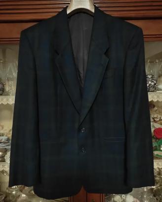 Blazer 50 Made in Italy Marco Giordani blu verde