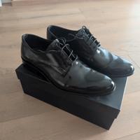 Scarpe eleganti uomo nere lucido 