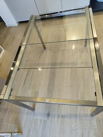 Tavolo ikea glivarp vetro e metallo