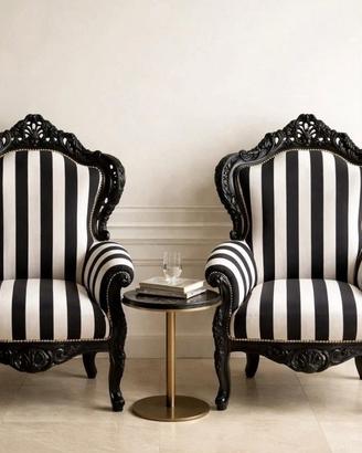 Poltrona trono sedia design unico