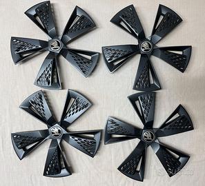 4 Copricerchi Aero Skoda Karoq 17 OEM Originali