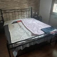 Letto matrimoniale in ferro