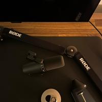 Shure SM7B + Braccio Rhode PSA1+ e Cavo Xlr