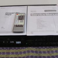 LETTORE CD SONY CDP-911  PULSE 8D/A CONVERTER