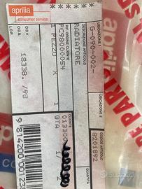 Aprilia radiatore acqua rally 50