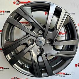 4 cerchi lega peugeot (p21) taksim r16 lt2904