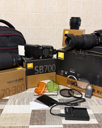Nikon Reflex D90 come nuova + accessori
