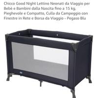 Lettino da campeggio Chicco. 