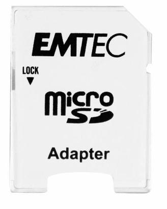 LETTORE ADATTATORE EMTEC x MEMORIE MICRO SD NUOVO