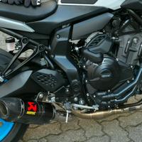 akrapovic racing line mt 07 2025 