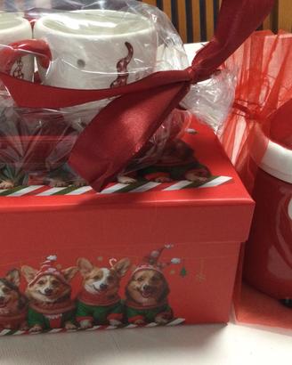 Tazzine caffe’ natalizie e Teiera Babbo Natale
