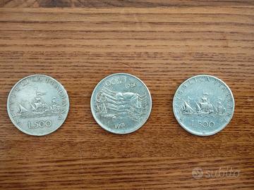 500 lire Argento Repubblica Italiana