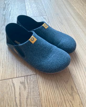 Xero Shoes Pantofola Unisex in Feltro Grigio