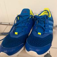 Adidas performance running Blu/gialle n.39