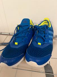 Adidas performance running Blu/gialle n.39