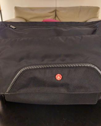 Borsa reflex Manfrotto e Case Logic monospalla