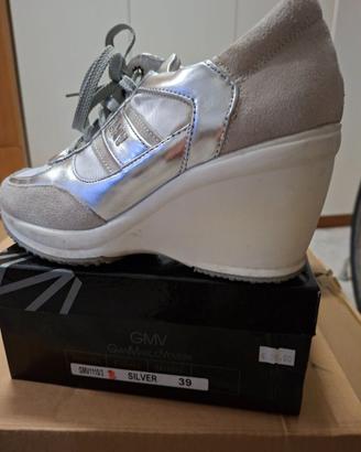 Sneakers GMV beige/argento