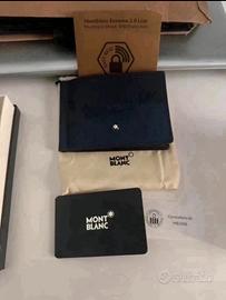 Portafoglio con fermasoldi Montblanc