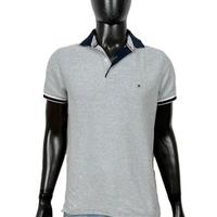 Polo Tommy Hilfiger Uomo Grigio Taglia S Cotone