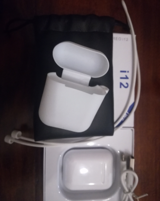 Kit cuffie Bluetooth tipo AIR Pod