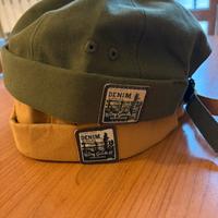 Set 2 Cappelli Miki Docker (nuovi mai usati)