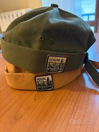 Set 2 Cappelli Miki Docker (nuovi mai usati)