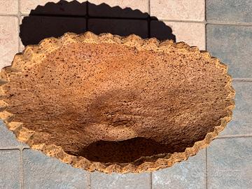 Alzata in sughero artigianale sardo 