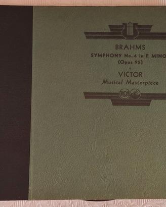 Cofanetto originale Victor Red Seal – Brahms Sinfo