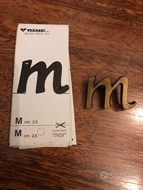Lettere ottone o metallo Arte sacra caratteri tomb