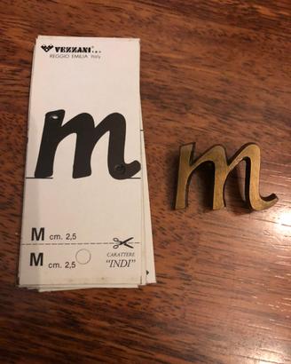 Lettere ottone o metallo Arte sacra caratteri tomb