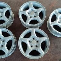 Cerchi Lega Daihatsu Terios 5,5 X 15 ET 35 5 Pezzi