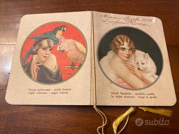 Calendarietto da barbiere BERTELLI 1928