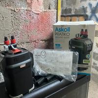 Filtro esterno per acquario