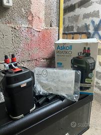 Filtro esterno per acquario