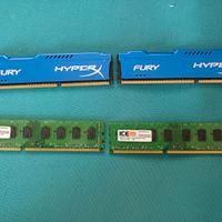 RAM memoria 2GB / 4GB DDR3