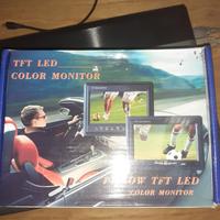 monitor colori 7"