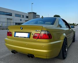M3 e46 Phoenix yellow coupè manuale