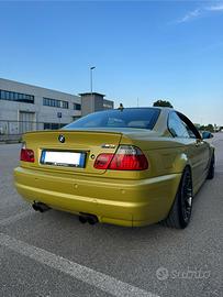 M3 e46 Phoenix yellow coupè manuale