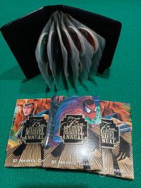 Lotto Vintage Marvel '95: Carte + Spider pogs