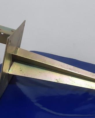 Supporti puntale a sfondare per pali in legno 6 pz